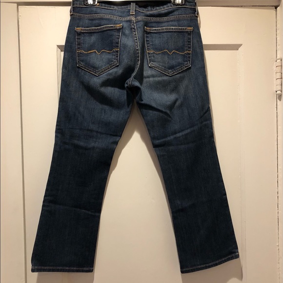 Red Engine Cropped Jeans Size 28 - Picture 12 of 14